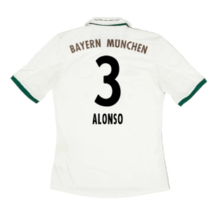 Bayern Munich 2013-14 Away Shirt (Excellent) (Alonso 3)_1