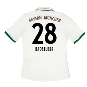 Bayern Munich 2013-14 Away Shirt (L) (Very Good) (Badstuber 28)_1