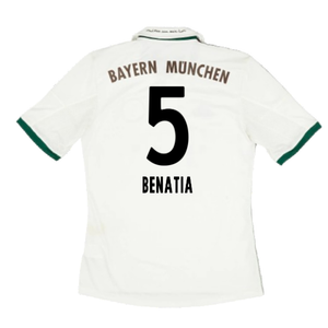 Bayern Munich 2013-14 Away Shirt (XXL) (Good) (Benatia 5)_1