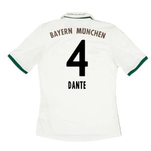 Bayern Munich 2013-14 Away Shirt (XL Boys) (Excellent) (Dante 4)_1