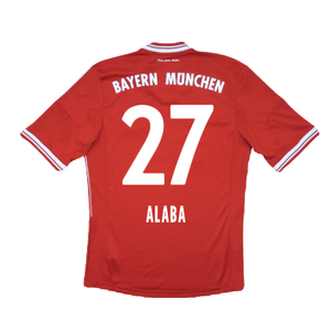 Bayern Munich 2013-14 Home Shirt (S) (Excellent) (Alaba 27)_1