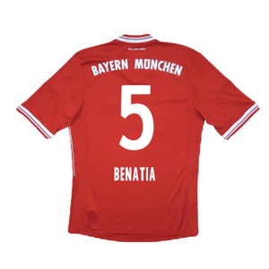 Bayern Munich 2013-14 Home Shirt (Excellent) (Benatia 5)_1