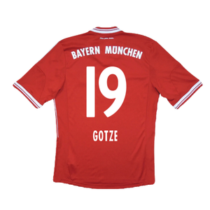 Bayern Munich 2013-14 Home Shirt (S) (Excellent) (Gotze 19)_1