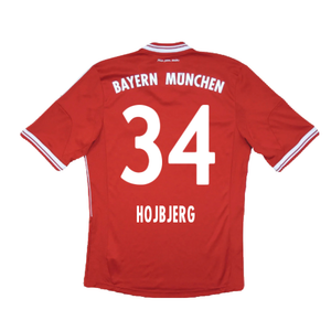 Bayern Munich 2013-14 Home Shirt (Excellent) (Hojbjerg 34)_1