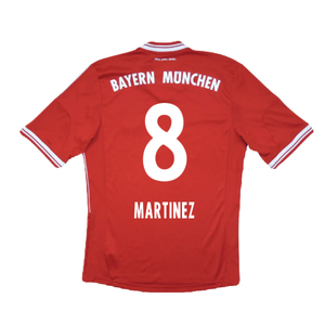 Bayern Munich 2013-14 Home Shirt (Excellent) (Martinez 8)_1