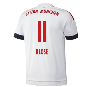 Bayern Munich 2015-16 Away Shirt (2XL) (Good) (Klose 11)_1