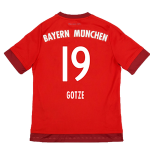 Bayern Munich 2015-16 Home Shirt (S) (Good) (Gotze 19)_1