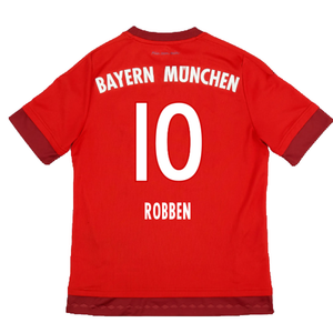 Bayern Munich 2015-16 Home Shirt (S) (Excellent) (Robben 10)_1