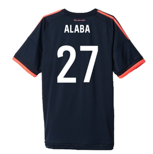 Bayern Munich 2015-16 Third Shirt ((Excellent) S) (Alaba 27)_2