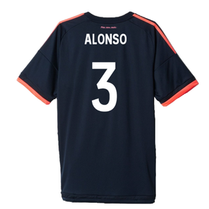 Bayern Munich 2015-16 Third Shirt ((Excellent) S) (Alonso 3)_2