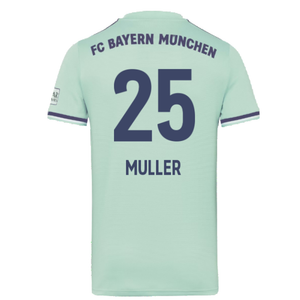 Bayern Munich 2018-19 Away Shirt (Excellent) (Muller 25)_1