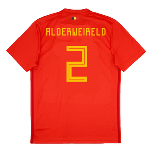 Belgium 2018-19 Home Shirt (XL) (Good) (Alderweireld 2)_1