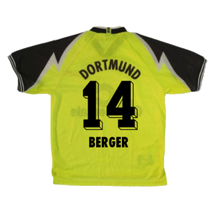 Borussia Dortmund 1995-96 Home Shirt (S) (Excellent) (Berger 14)_1