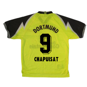 Borussia Dortmund 1995-96 Home Shirt (XS) (Excellent) (Chapuisat 9)_1