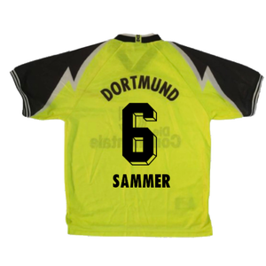 Borussia Dortmund 1995-96 Home Shirt (S) (Excellent) (Sammer 6)_1