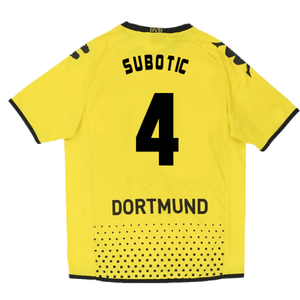 Borussia Dortmund 2011-12 Home Shirt (L) (Very Good) (Subotic 4)_1