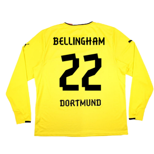 Borussia Dortmund 2013-14 Special Winter Edition Long Sleeve Home Shirt (2XL) (Very Good) (Bellingha_1