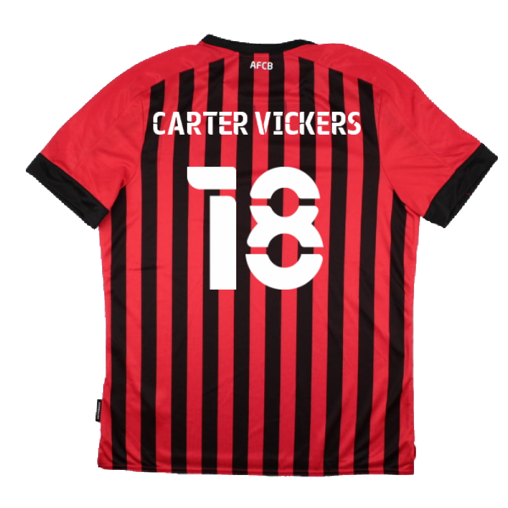 Bourenmouth 2021-22 Home Shirt (Sponsorless) (M) (Mint) (Carter Vickers 18)_1