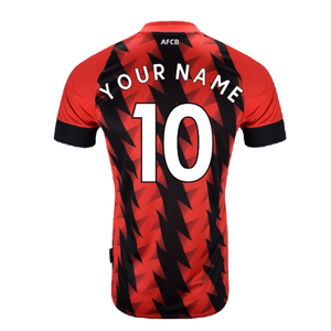 Bournemouth 2022-23 Home Shirt (Sponsorless) (XL) (Your Name 10) (Very Good)_1