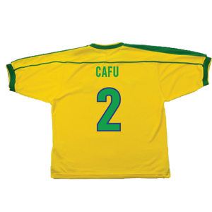 Brazil 1998-00 Home Shirt (Excellent) (Cafu 2)_1