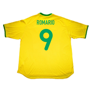 Brazil 2000-02 home Shirt (Excellent) (Romario 9)_1