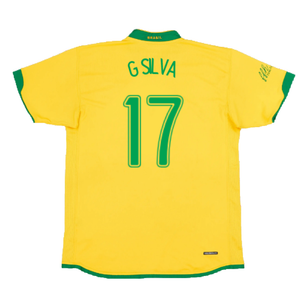 Brazil 2006-08 Home Shirt (L) (Excellent) (G Silva 17)_1