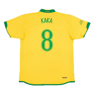 Brazil 2006-2008 Home Shirt (XXL) (Good) (Kaka 8)_1