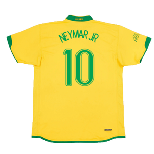 Brazil 2006-08 Home Shirt (L) (Excellent) (NEYMAR JR 10)_1