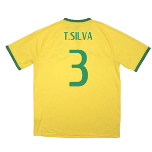 Brazil 2014-15 Home Shirt (Excellent) (T.Silva 3)_1