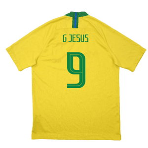 Brazil 2018-19 Home Shirt (Good) (G Jesus 9)_1