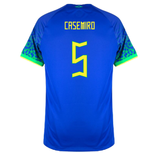 Brazil 2022-23 Away Shirt (XSB) (Mint) (Casemiro 5)_1