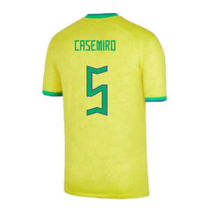 Brazil 2022-23 Home Shirt (Baby) (3-6 months) (Excellent) (Casemiro 5)_1