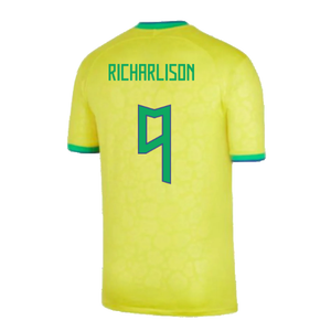 Brazil 2022-23 Home Shirt (Baby) (3-6 months) (Excellent) (Richarlison 9)_1