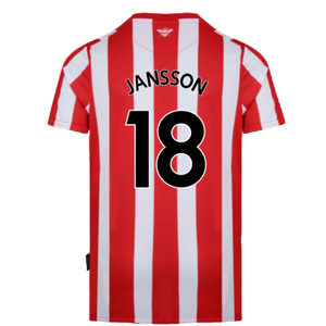 Brentford 2021-23 Home Shirt (XL) (Mint) (JANSSON 18)_1