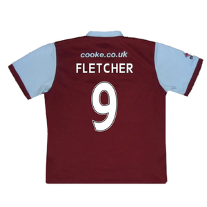 Burnley 2009-10 Home Shirt (XL) (Excellent) (Fletcher 9)_1