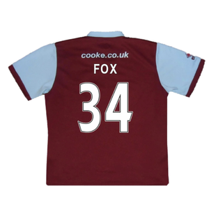 Burnley 2009-10 Home Shirt (XL) (Excellent) (Fox 34)_1