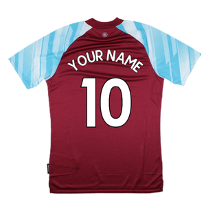 Burnley 2021-22 Home Shirt (Sponsorless) (M) (Your Name 10) (Mint)_1