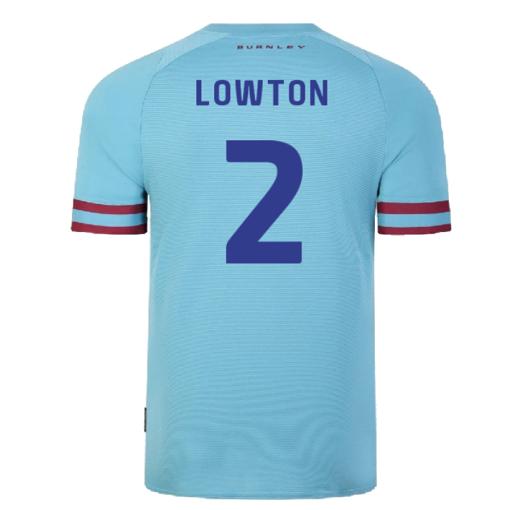 Burnley 2022-23 Away Shirt (Sponsorless) (XXL) (Excellent) (LOWTON 2)_1