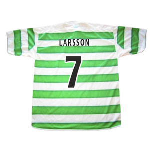 Celtic 2003-04 Home Shirt (M) (Very Good) (Larsson 7)_1