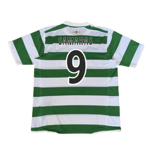 Celtic 2007-08 Home Shirt (M) (Good) (Samaras 9)_1