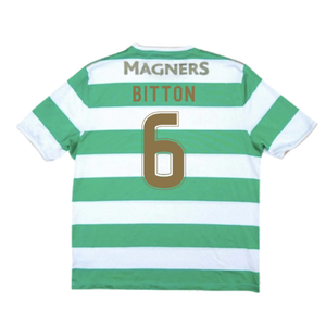 Celtic 2017-18 Home Shirt (Very Good) (Bitton 6)_1