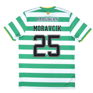 Celtic 2020-21 Home Shirt (XL) (Mint) (MORAVCIK 25)_1