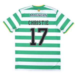 Celtic 2020-21 Home Shirt (Sponsorless) (L) (CHRISTIE 17) (Excellent)_1