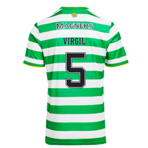 Celtic 2020-21 Home Shirt (L) (Mint) (VIRGIL 5)_1