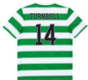 Celtic 2021-22 Home Shirt (Sponsorless) (L) (TURNBULL 14) (Good)_1