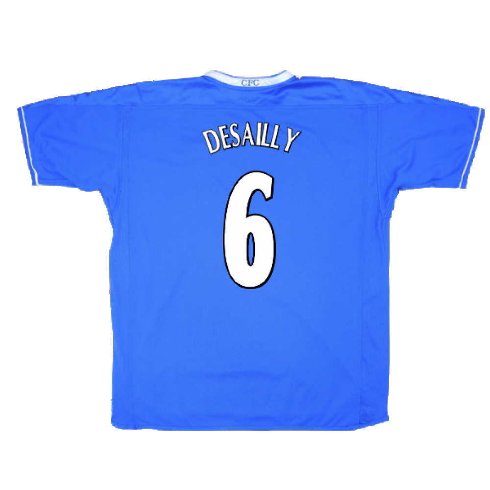 Chelsea 2003-05 Home Shirt (XL) (Excellent) (Desailly 6)_1