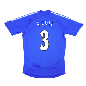 Chelsea 2006-08 Home Shirt (L) (A Cole 3) (Very Good)_1