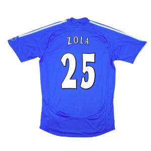 Chelsea 2006-08 Home Shirt (L) (Zola 25) (Very Good)_1