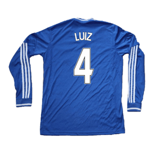 Chelsea 2013-14 Long Sleeve Home Shirt (S) (Excellent) (Luiz 4)_1