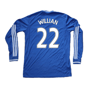 Chelsea 2013-14 Long Sleeve Home Shirt (S) (Excellent) (Willian 22)_1